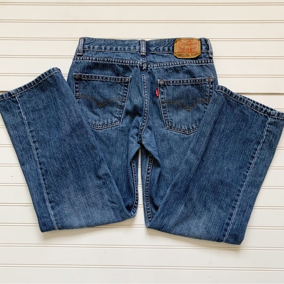 Vintage Levi’s 550 Relaxed Fit Jeans Size 14 Reg Kids Unisex - Picture 3 of 15